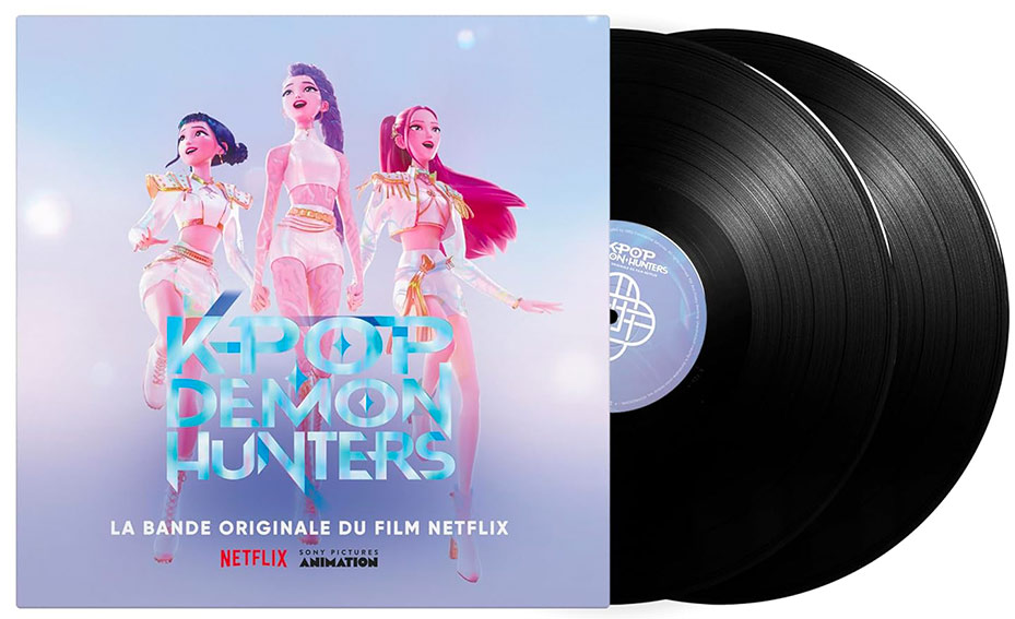 kpop demon hunters netflix double vinyle lp