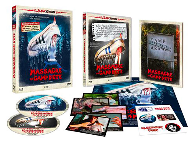 massacre au camp dete bluray dvd edition collector limitee