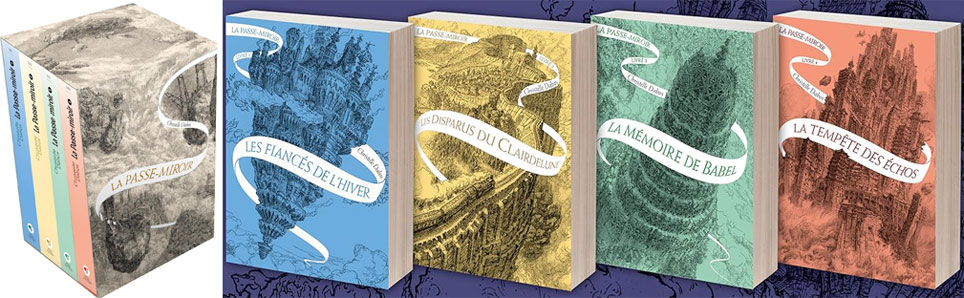 Coffret integrale livre roman passe miroir christelle Davos