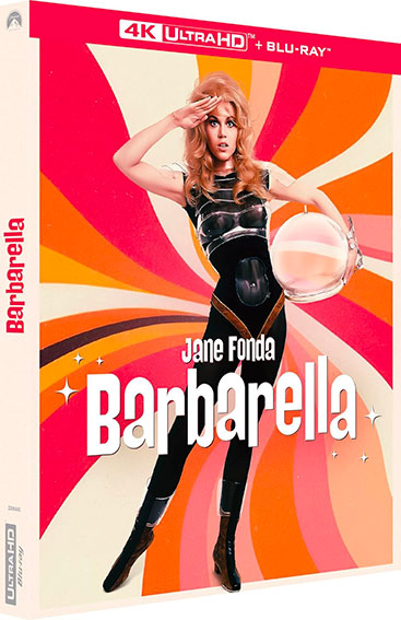 Film Barbarella edition collector coffret bluray 4K ultra hd