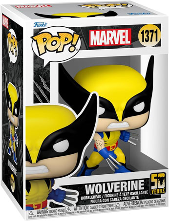 Funko pop wolverine 50th years marvel edition collection rare collector limitee