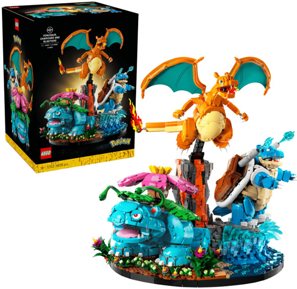 Lego Pokemon edition collector 72153 dracaufeu