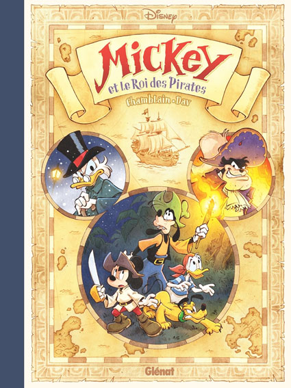 Mickey le roi des pirates bd bande dessinee 2026 edition collection