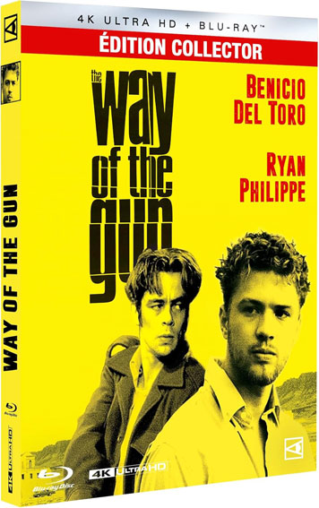 Way of the gun film benicio del toro ediiton collector Bluray 4K Ultra HD