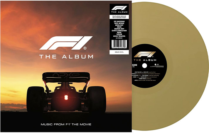 F1 film movie album vinyle lp vinyl