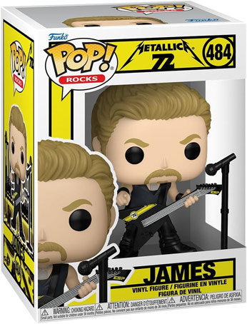 Funko pop figurine metallica james hetfield