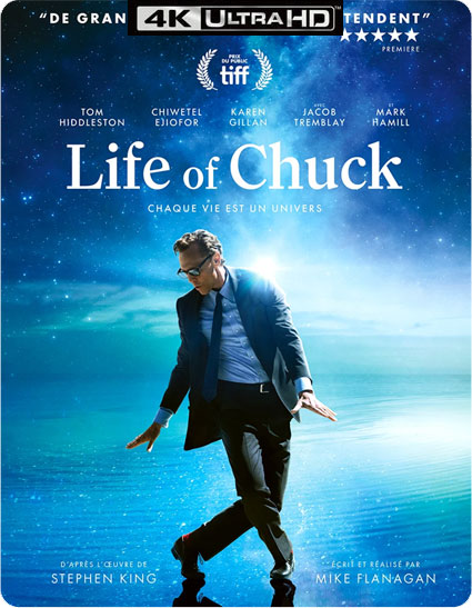 Life of chuck bluray 4K Ultra HD edition fr france