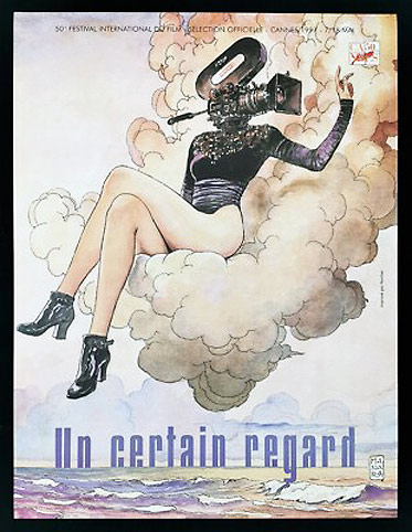 Milo manara affiche cinema cannes certain regard