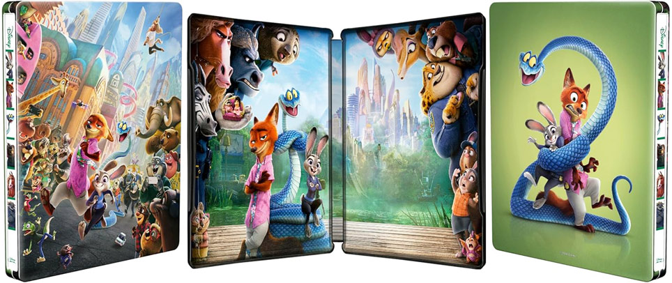 Zootopie 2 edition fr france steelbook bluray dvd 4K collector