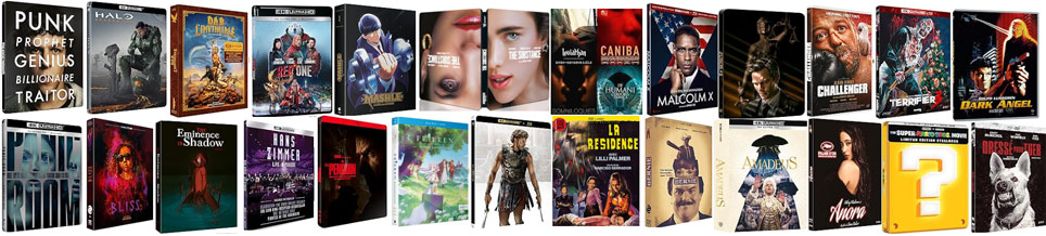 sortie bluray dvd 4k Mars 2025 precommande achat liste calendrier